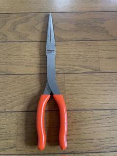 スナップオン　snap-on ロングノーズプライヤーセット オレンジ　新品未使用 新品未使用品！スナップオン snap-on ロングノーズプライヤー 3