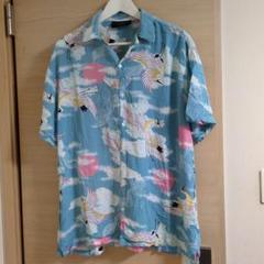 『ノーバウンダリーズ』アロハ/かりゆしシャツメンズサイズL/G（42〜44）