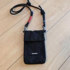 topologie ブラック スマホショルダーバッグ ブラック ショルダーバッグ スマホ用（topologie ショルダー