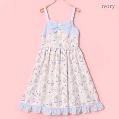 Melody BasKet♡青木美沙子 リボン　うさぎワンピース