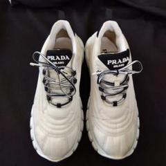 【中古品】PRADA プラダ リナイロン ラッシュ ギャバジン スニーカー