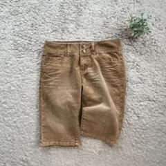 【Daily Topic Jeans】コーデュロイ ハーフパンツ ショートパンツ