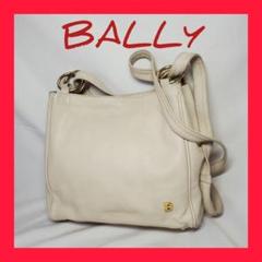 BALLY ホワイト ショルダーバッグ