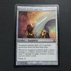 火と氷の剣 Sword of fire and ice foil ジャッジ褒賞 火と氷の剣/Sword of Fire and Ice》[DST] 茶R | 日本最大級 MTG