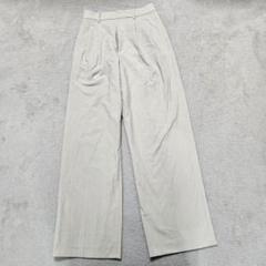 ユニクロ/UNIQLO 221-458505 タックワイドパンツ【M】