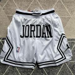 JORDAN NBAショーツ ホワイト L