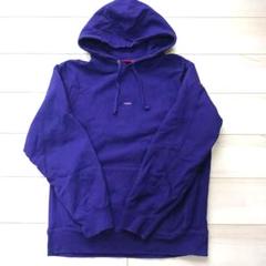 【即完売】シュプリーム☆センター刺繍 マイクロロゴ入り パーカー　パープル. 2025年最新】supreme パーカー 紫の人気アイテム - メルカリ