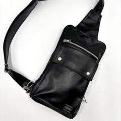 【未使用】PORTER ポーター　ボディバッグ　フリースタイル　ブラック PORTER ポーター ボディバッグ フリースタイル ブラック｜Yahoo