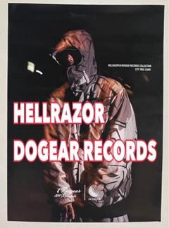 ⭕️非売品⭕️ HELLRAZOR / DOGEAR RECORDS コラボポスターのサムネイル