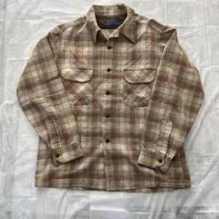 Pendleton チェックボードシャツ アメリカ製　美品　レア Pendleton チェック柄シャツ 60s 70s usa製 オンブレ ボード
