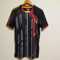 YONEX ゲームシャツ Mサイズ ブラック 柄 ユニフォーム