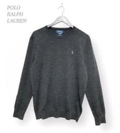 【美品】ラルフローレン ウオッシャブルメリノウール Ｌサイズ ブラック 0102993.jpg