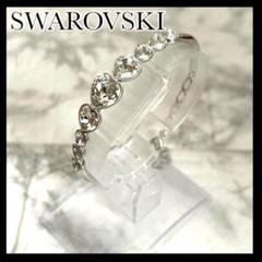 Swarovski ハート型クリスタル ブレスレット 9連
