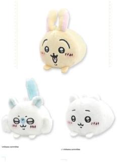 【新品未使用未開封】ちいかわ、うさぎ、 モモンガ　もちころりん　マスコット