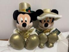 TDLクリスマスファンタジー2001ミッキーミニーぬいぐるみ