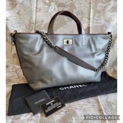 極美品 CHANEL レア 2.55 キャビアスキン トート&ショルダーバッグ