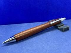 【早い者勝ち】栃縮杢スタビライズドウッド　シャープペンシル0.5 　加藤金属 早い者勝ち】栃縮杢スタビライズドウッド シャープペンシル0.5