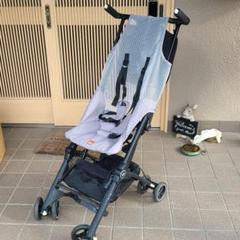 今季ブランド AIR POCKIT ◆美品 ポキット シートライナー グレー メッシュ エアー - ベビーカー