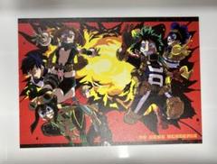 ヒロアカ　ポストカード　ヒロアカ展　原画展　緑谷出久　デク　爆豪勝己　お茶子