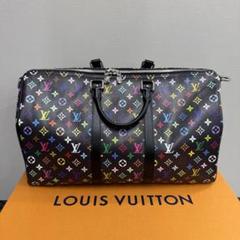 LOUIS VUITTON 村上隆 2025 キーポル50 モノグラム マルチ