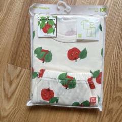 新品　未開封　くだものさん半袖パジャマ　UNIQLOパジャマ 100cm