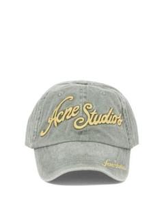 Acne Studios ロゴキャップ セージグリーン - メルカリ