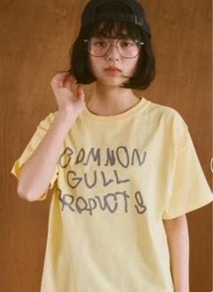 common gull products tee イエロー 2025年最新】COMMON gull product teeの人気アイテム - メルカリ