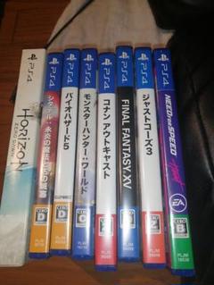 PS4ゲームセット（多彩なタイトル）