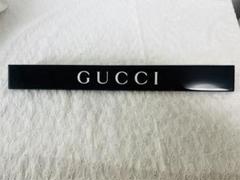 GUCCI ディスプレイ　非売品　レア　希少　置物　ゴールド　インテリア 非売品】希少 GUCCI グッチ オブジェ プレート ディスプレイ