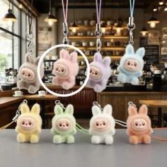 すべて揃えてチャンスラスト全10色LABUBU ぬいぐるみキーホルダー全部揃えて LABUBU ぬいぐるみキーホルダー全部揃えて 10点セット(バラ売り