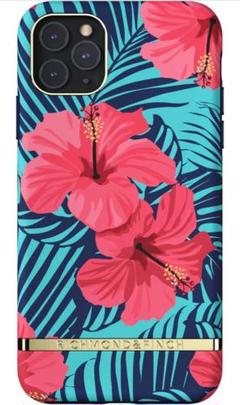 ⚡️R&F iPhone11 ケース 背面カバー ハイビスカス