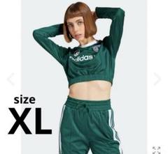 アディダスオリジナルス 】Tシャツ ロンT 長袖 クロップド丈