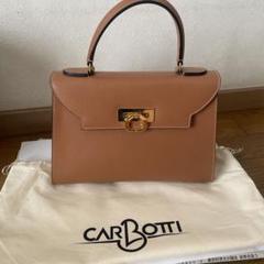 【CARBOTTI】IVANA 443 レザー ハンドバッグ◆クラシック◆