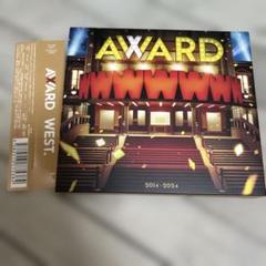 WEST.　ベストアルバム　AWARD 初回盤A 2CD+DVD