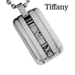 【新品仕上げ】Tiffany ティファニー アトラス プレート ネックレス