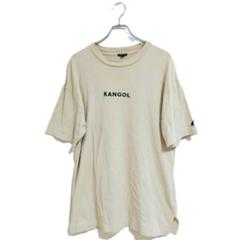 フリークスストア KANGOL ロゴTシャツ 半袖 ベージュ F 薄手 ロング丈