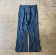 リーバイス　スタプレ　ビックE ヒッコリー　フレアデニム　STA-PREST