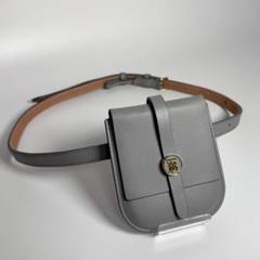 Burberry　バーバリー　ウエストポーチ　ショルダーバッグ　レザー　小物入れ