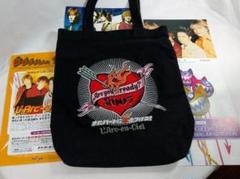 L'Arc~en~Ciel ラルクアンシエル アプグレ　トートバッグ 銀テープ付 L'Arc~en~Ciel ラルクアンシエル アプグレ トートバッグ 銀