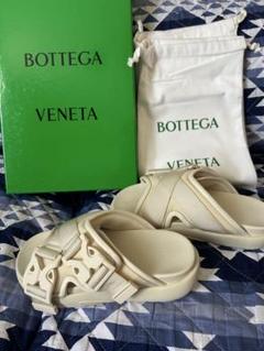 BOTTEGA VENETA ボッテガベネタ サンダル 黒 4103923D0014 ボッテガヴェネタ サンダル 44 ブラック サンダル｜Yahoo!フリマ