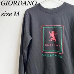 GIORDANO ジョルダーノ トレーナー メンズ ブラック 黒 Mのサムネイル