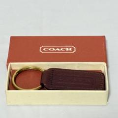 未使用　レア オールドコーチ ミニエルゴ キーフォブ キーチャーム 茶色 5caae484106d99d92d36b83505fe5c