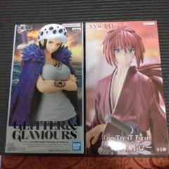 るろうに剣心フィギュア＆ワンピース トラファルガー・ロー フィギュア