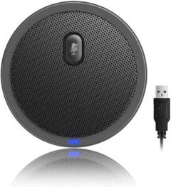 ⭐新品未使用・送料無料⭐ PC マイク 会議用マイク usbマイク 360˚
