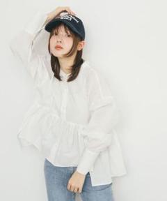 KBF 2WAYギャザーブラウス