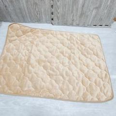 ベビー布団 敷パット ベビーパット モコモコ 80×60cm ゴム 敷きパッド