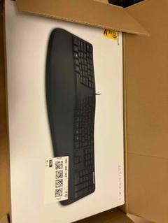 マイクロソフト エルゴノミック キーボード LXN-00018 肩こり軽減のためにMicrosoftのエルゴノミクスキーボードLXN
