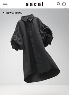 Sacai Cotton Poplin x Nylon Twill Dress - メルカリ