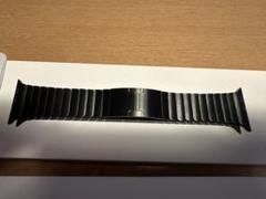 純正品 Apple Watch 42mm用スペースブラックリンクブレスレット