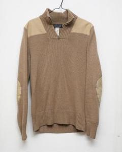 patagonia コマンドニットセーター/ハーフジップ/エルボーパッチ/S/ウール/BEG/50620FA12 patagonia(パタゴニア) / コマンドニットセーター/ハーフジップ